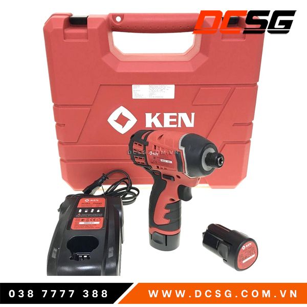 Máy vặn vít dùng pin 12V KEN BL6412D
