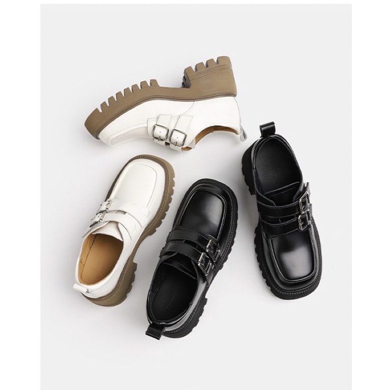 Pera Strap Shoes (New Version) - Giày da bò nữ