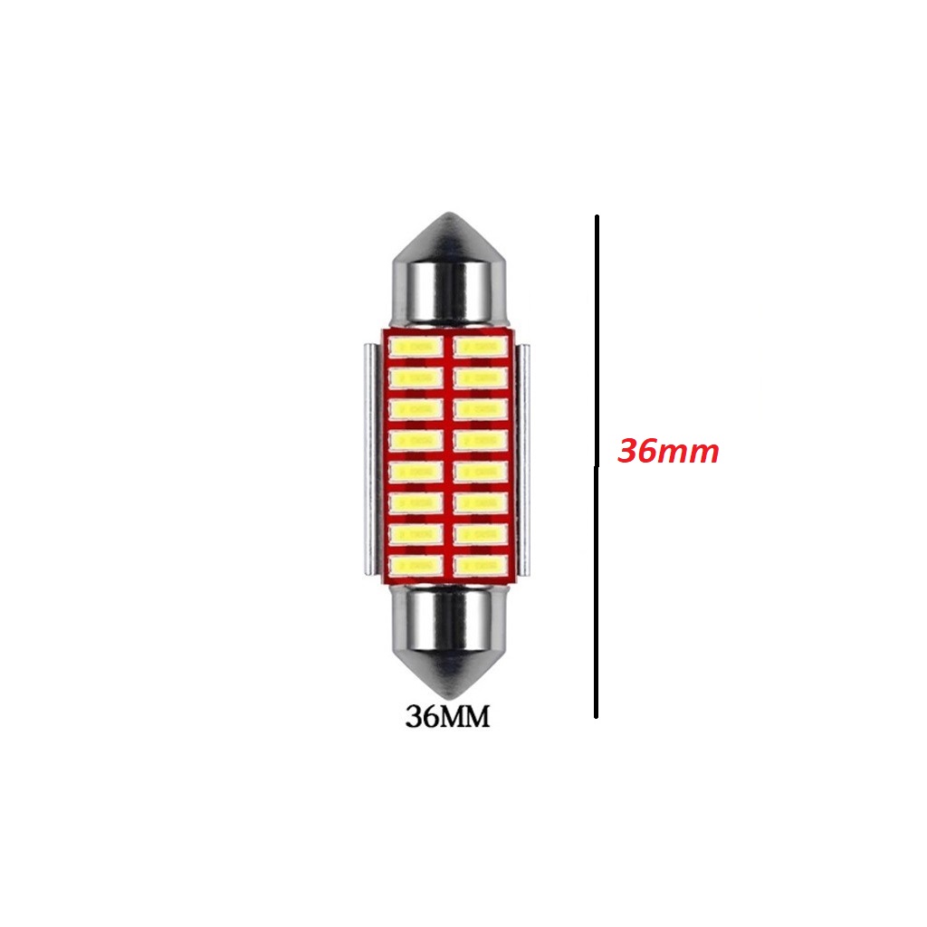 Đèn led trần xe ô tô 31 - 36 - 39mm
