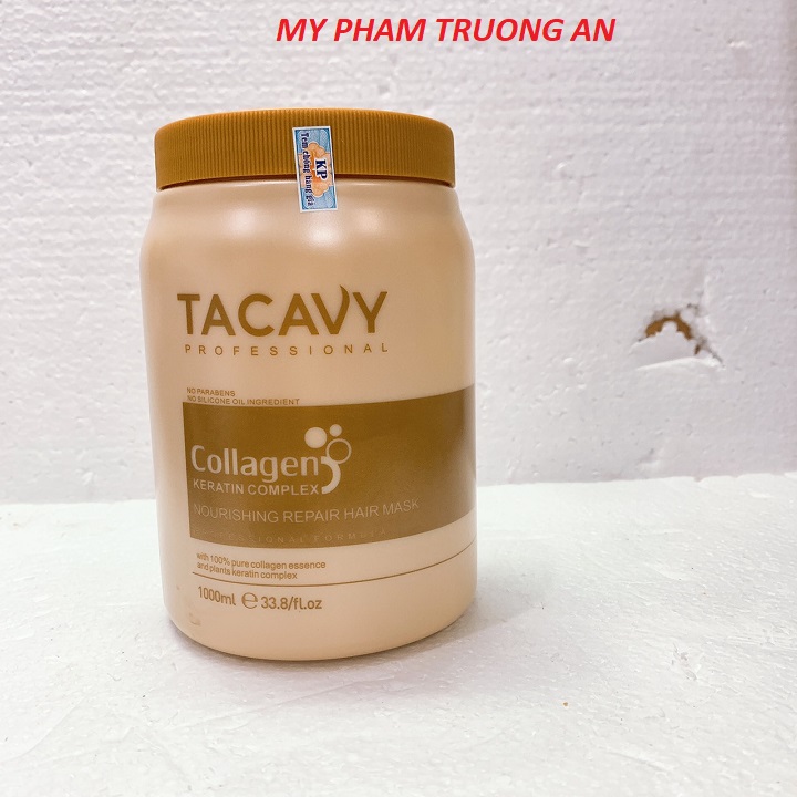 Kem ủ Tóc Phủ Lụa Tacavy Collagen 1000ML