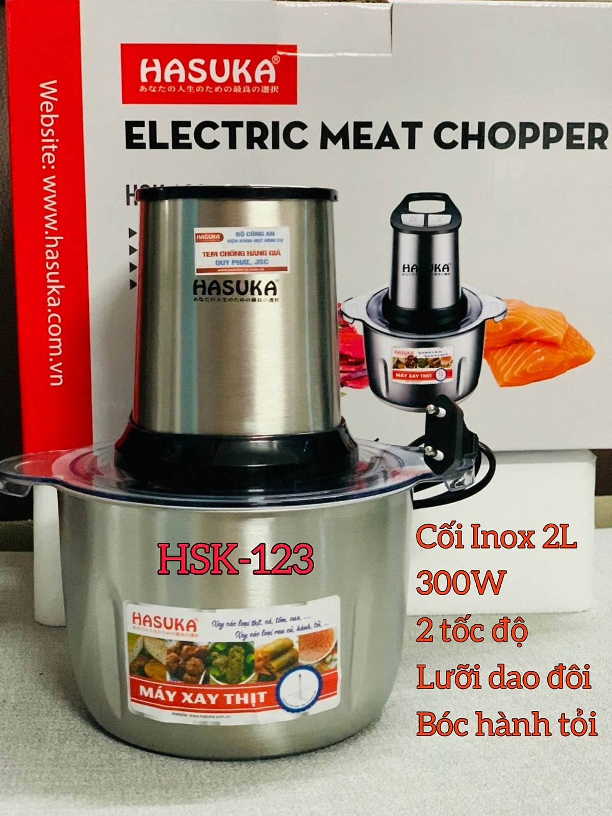 MÁY XAY THỊT HASUKA HSK-123