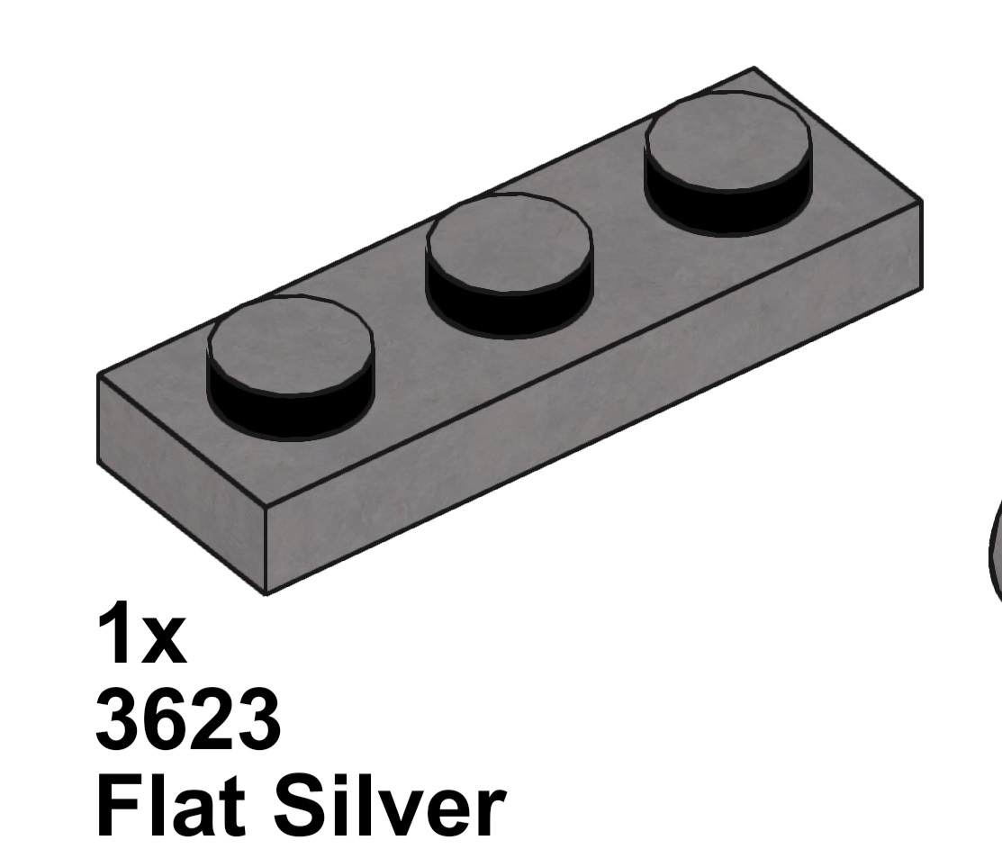 Combo 5 cái phụ kiện moc lego mã 3623