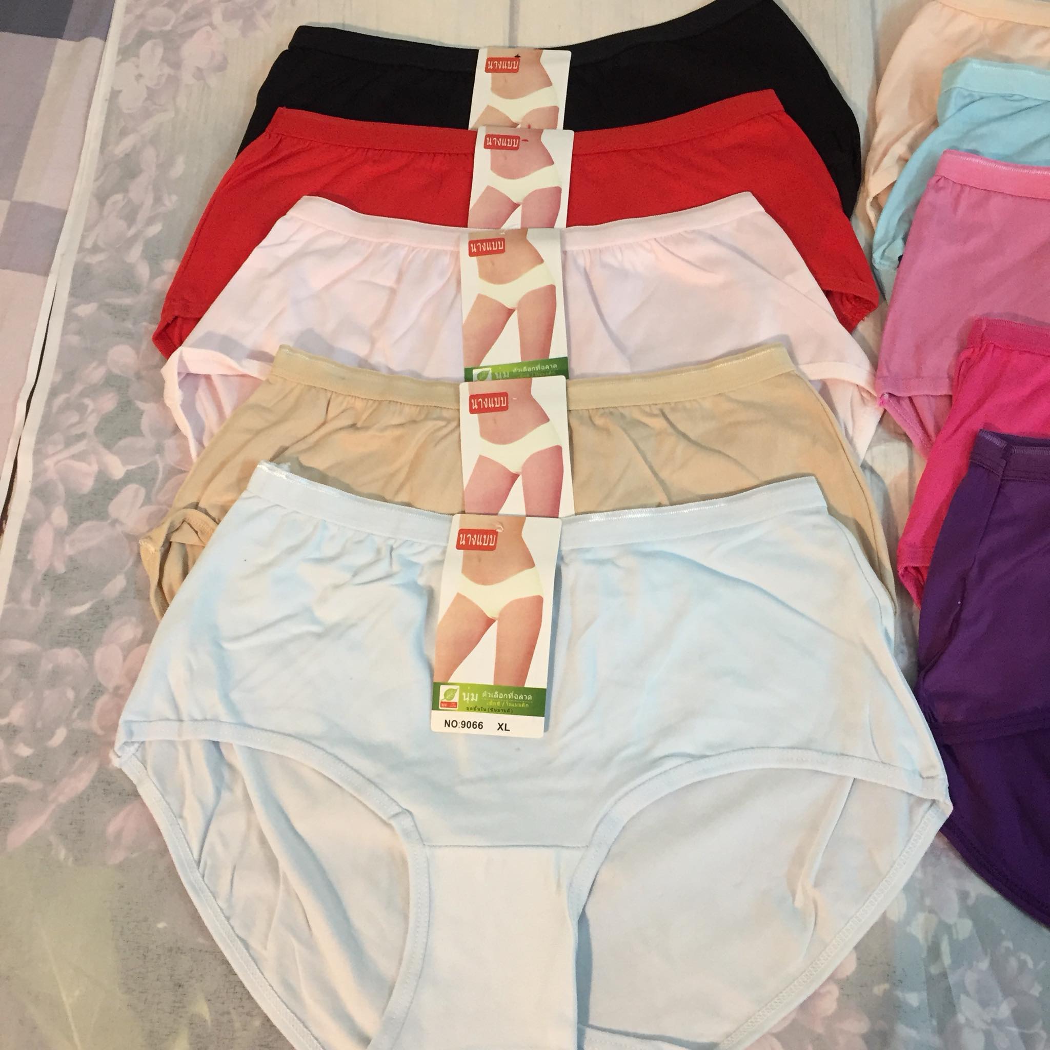 Combo 10 quần lót nữ cotton big size 45-75kg(ảnh thật)