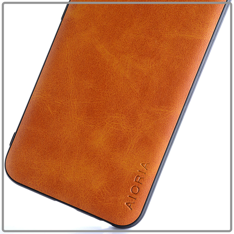 Ốp lưng cho Xiaomi Redmi 9A Da Khắc Logo AIORIA