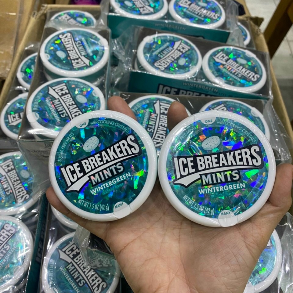 Kẹo ngậm không đường Ice Breakers 42g Mỹ - DateT1/2024