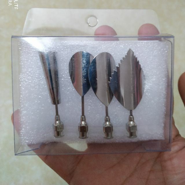 Dụng Cụ Làm Thạch 3D Bộ 5 Kim Các Hoa Hot Nhất