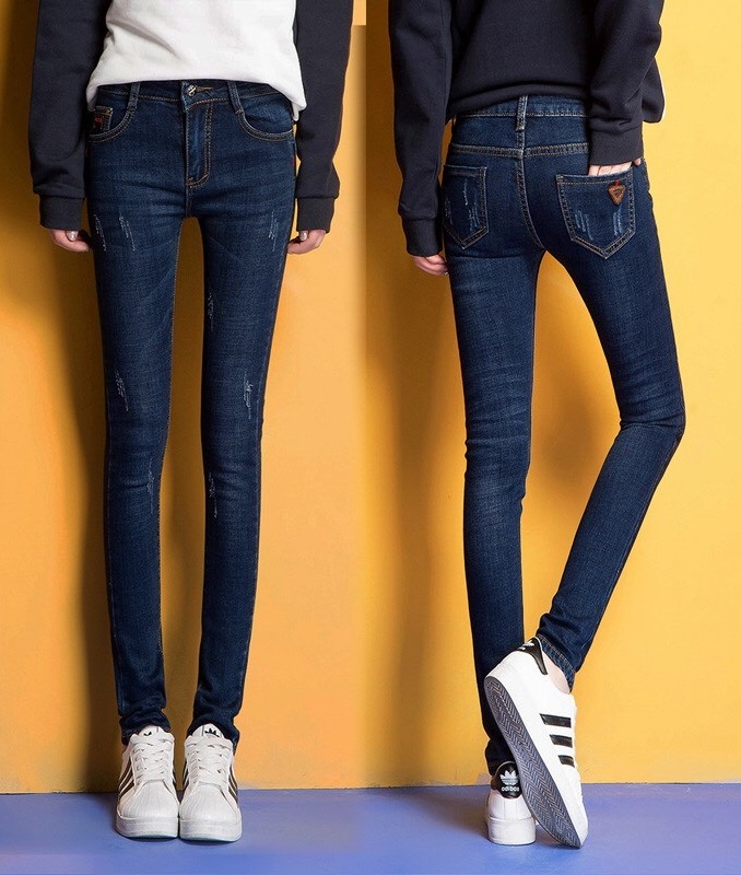 Quần jean nữ DÀI CÀO XƯỚC NHẸ  1032.110