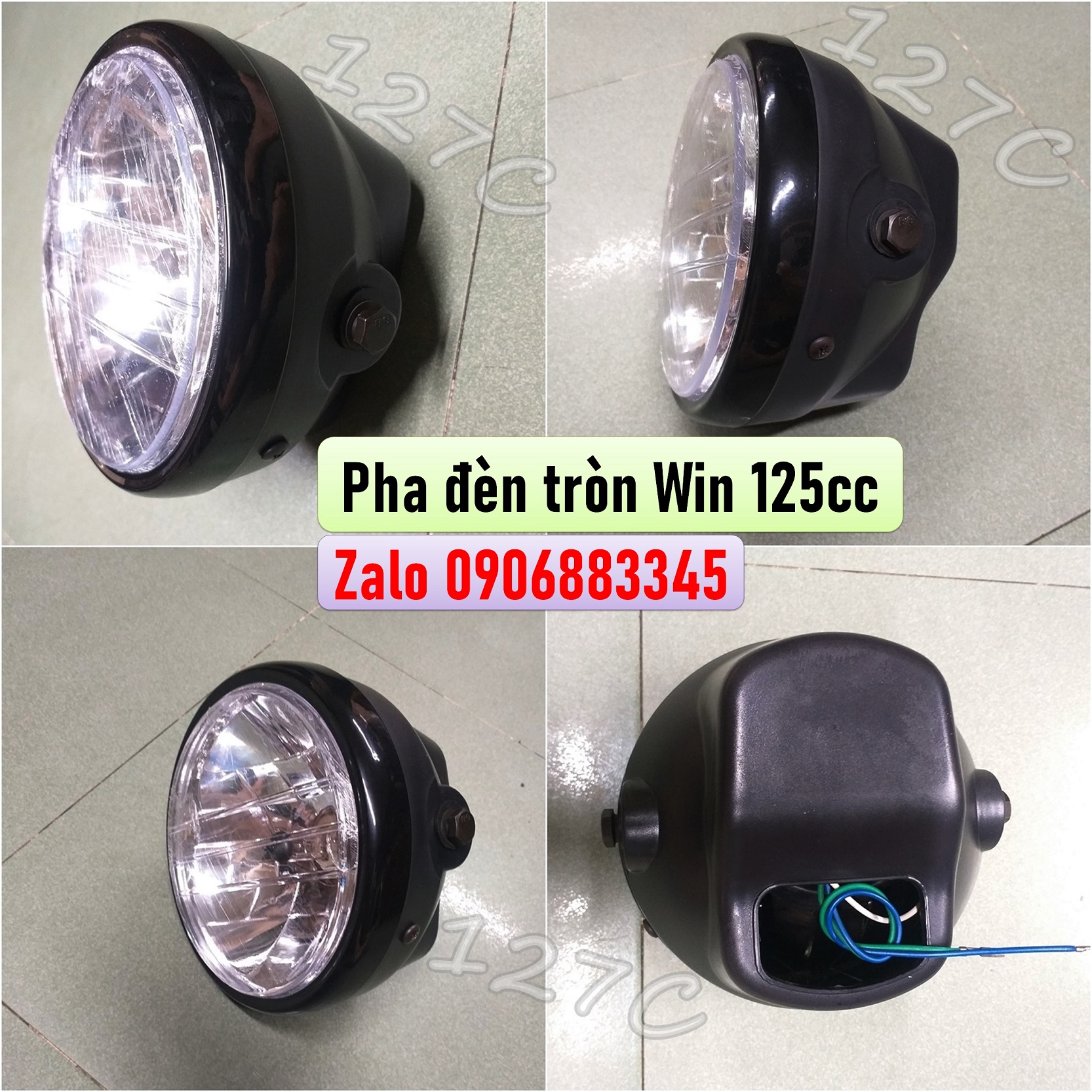 [HCM] Pha đèn tròn Win 125 Win Detech
