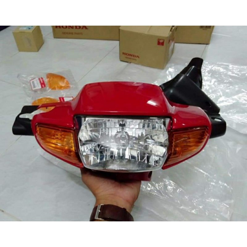 Bộ đầu đèn xe WAVE thái 110 zin chính hãng