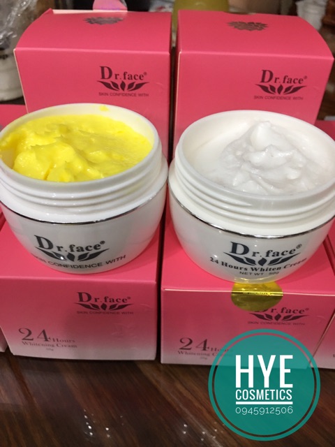 Kem vỗ bong nám 24H Dr.face