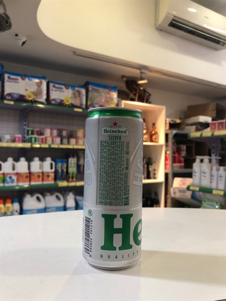 Bia Heineken Silver 330ml (Lon)