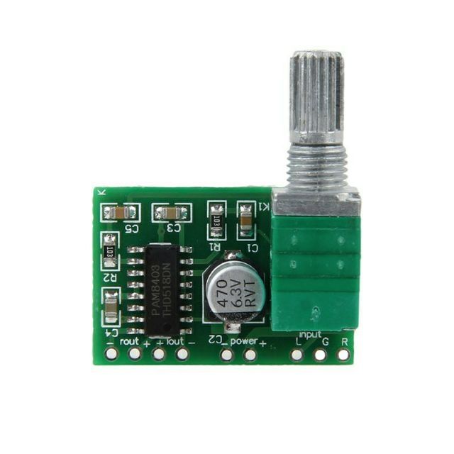 mạch công suất 5v mạch khuếch đại âm thanh 5v