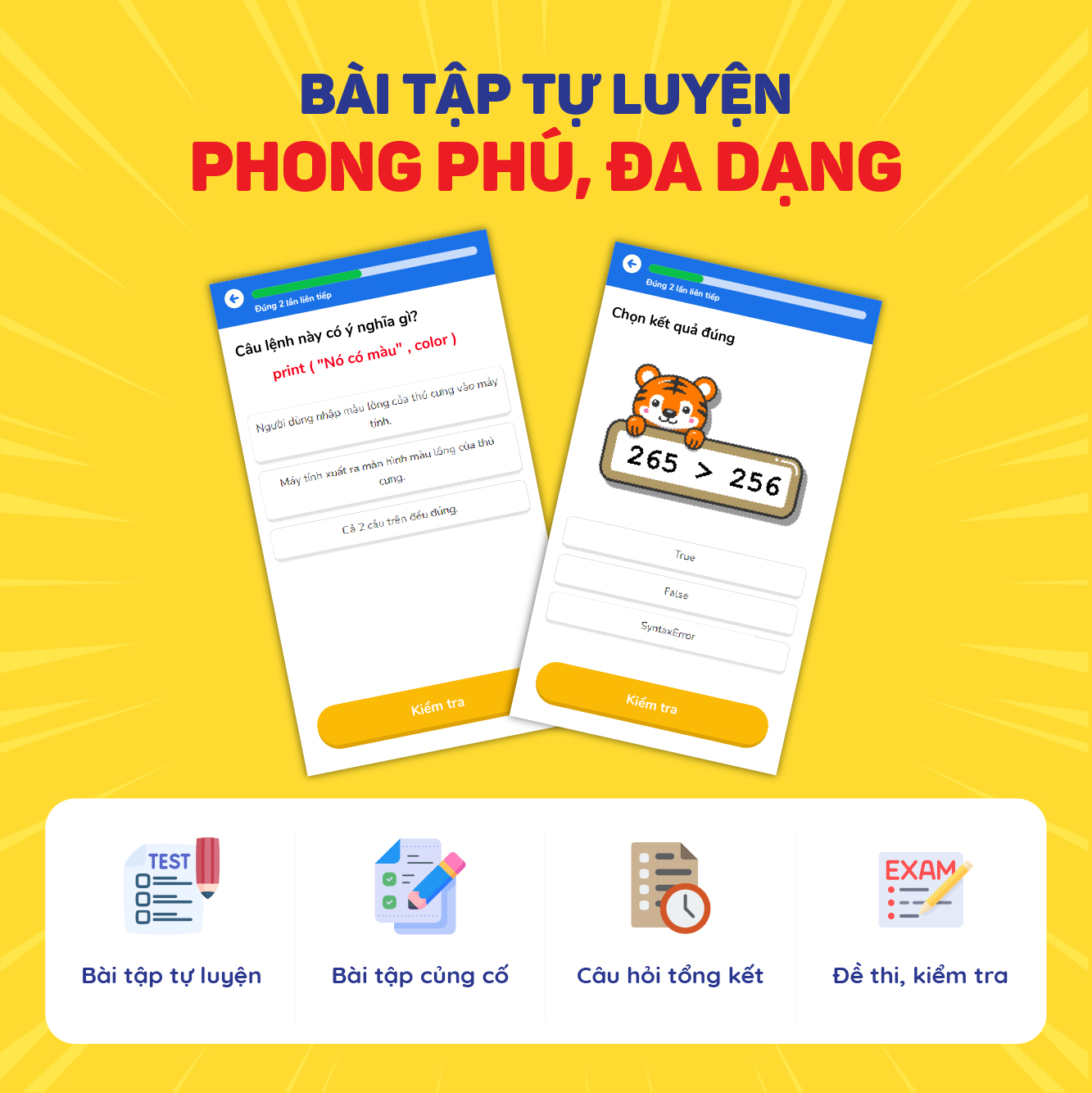 Toàn quốc [E-voucher] Combo 3 khóa học Lập trình Scratch, Scratch+, Python (1 tháng) - App HOC247 Kids