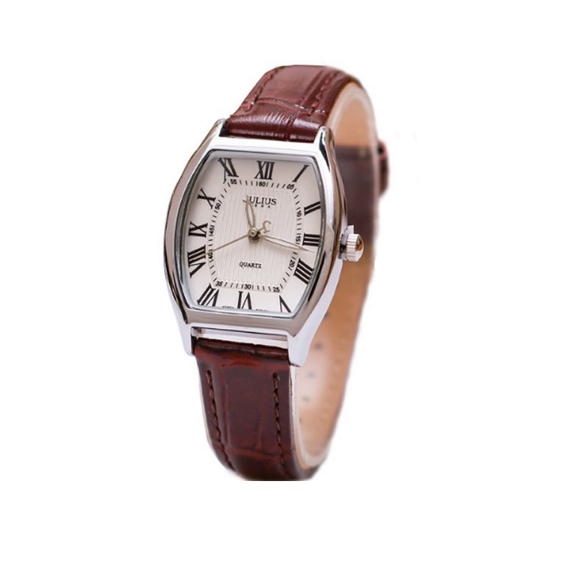 Đồng hồ nữ JA-703L Julius Hàn Quốc mặt oval (Nhiều màu)