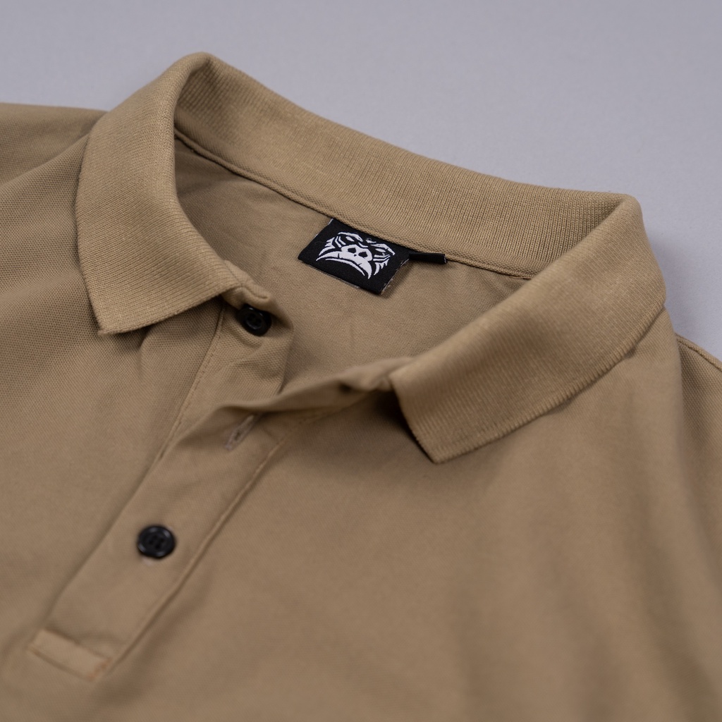 Áo Thun Polo Gori - Rêu Wash