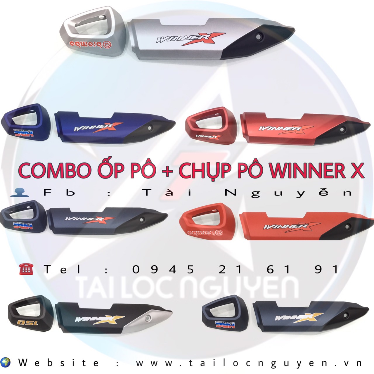 [HCM]COMBO BỘ CHỤP PÔ + ỐP PÔ WINNER X NƯỚC SƠN NHÁM