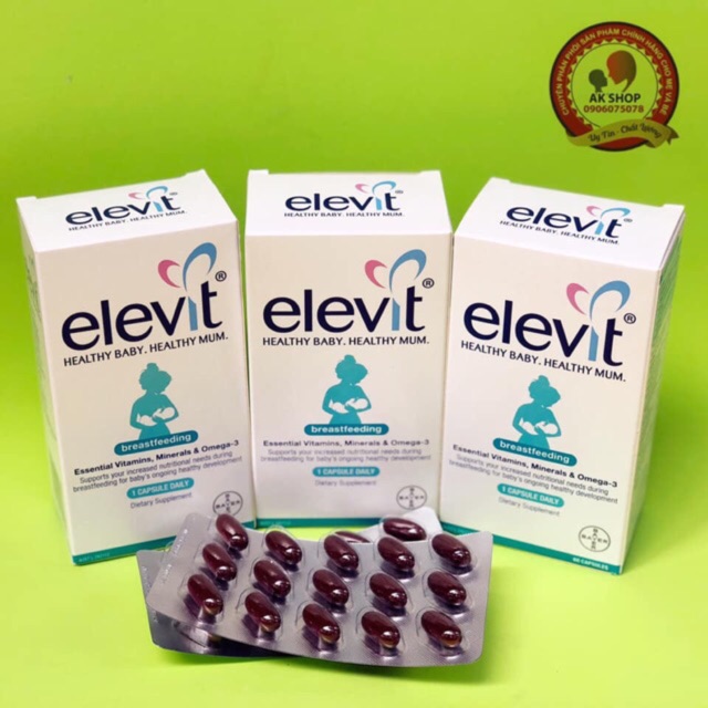 Vitamin Elevit Bú (Elevit Breastfeeding) Hàng