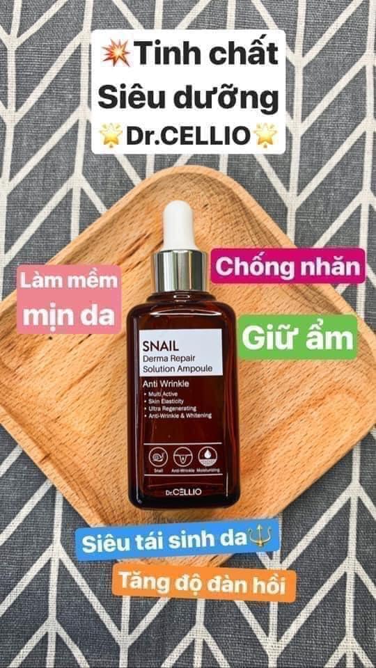 TINH CHẤT SERUM DR,CELLIO SOLUTION AMPOULE 50ML HÀN QUỐC