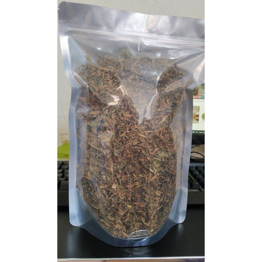 500gr hoa đu đủ đực sấy khô xanh thơm sạch.