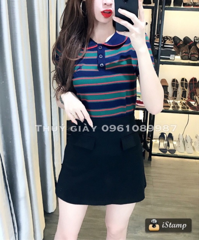 Aó len kẻ nữ BURBERY mongterghi