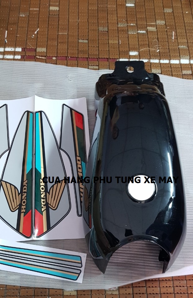 Thùng xăng xe Win 100 màu đen bền, đẹp