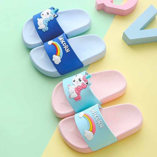 Dép Trẻ Em Mùa Hè Dễ Thương Unicorn 2020