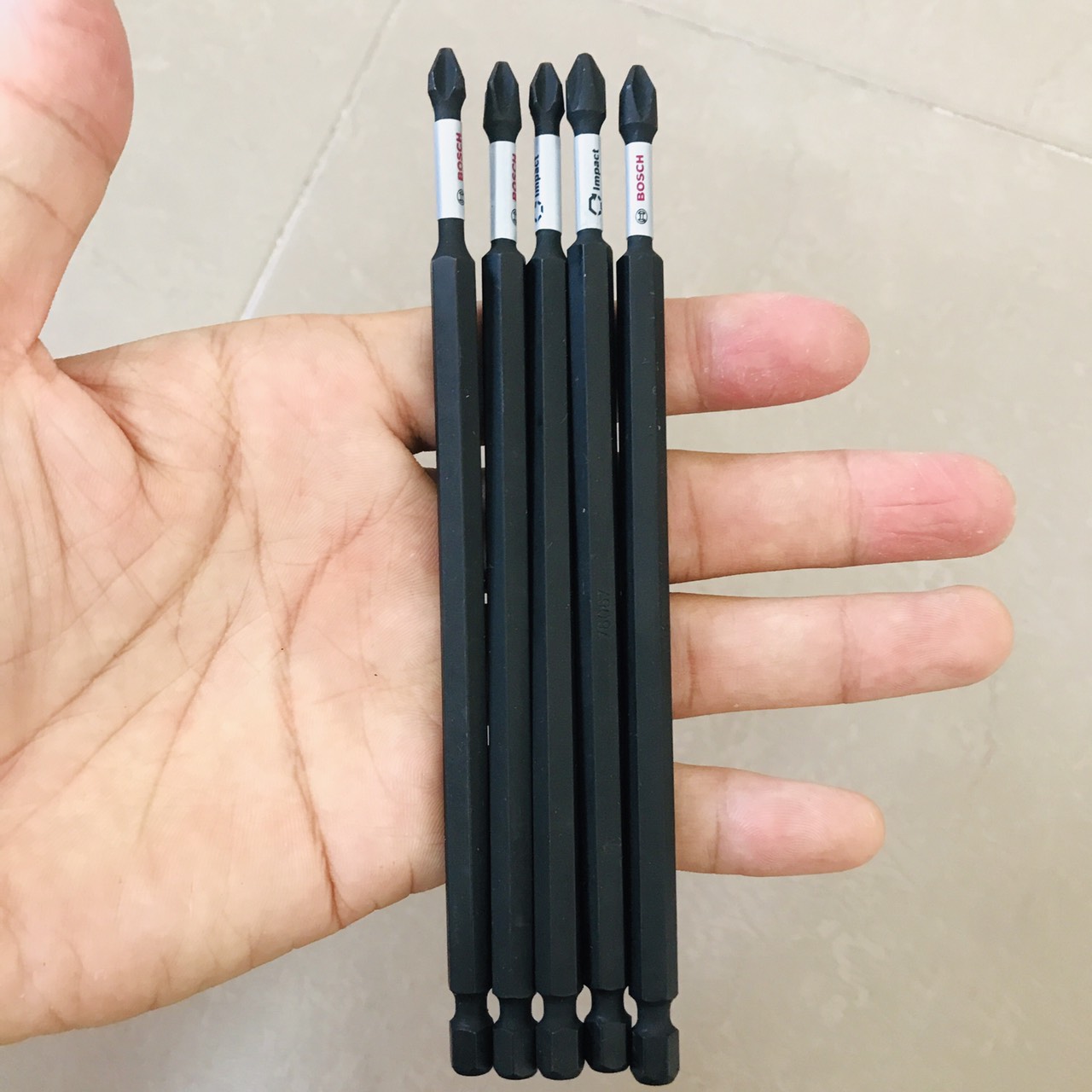 Bộ 5 mũi bắn vít Ph2-150mm