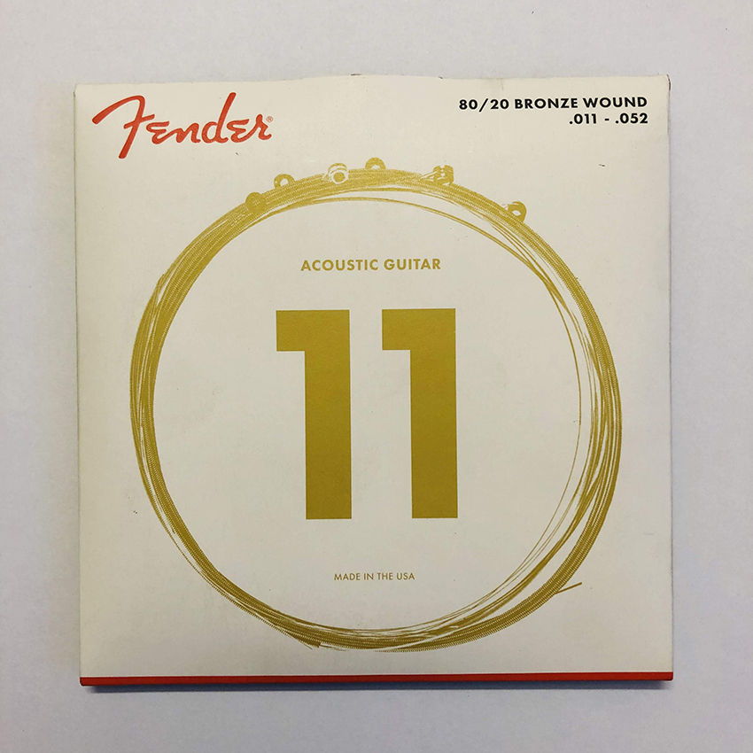 Dây đàn guitar acoustic Fender 70CL 80/20 BRONZE 11-50 dây chính hãng - Duy Guitar Store