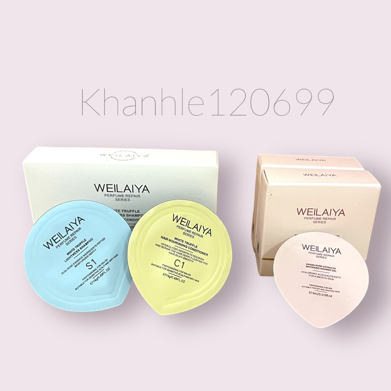 Sữa Tắm Weilaiya Chính Hãng Mini + Phục hồi mini