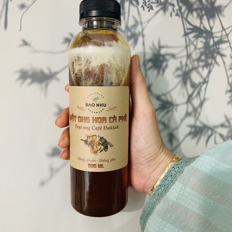 500ml Mật Ong Hoa Cafe Nguyên Chất Daklak
