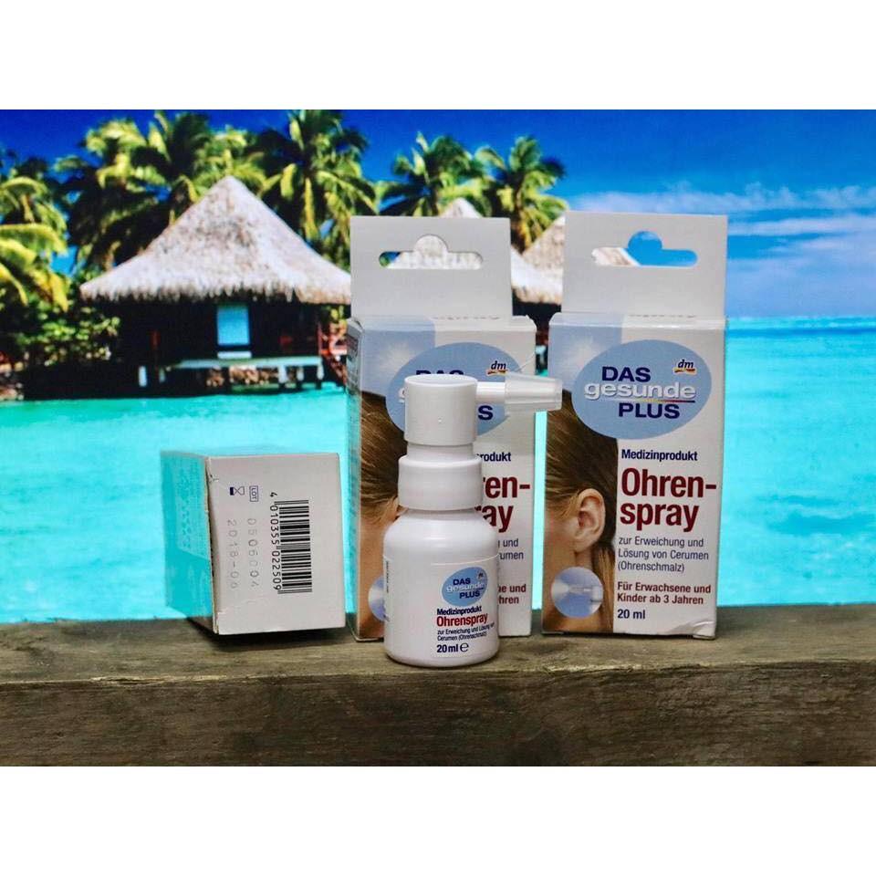 ( Hàng Đức )Xịt làm tan ráy tai ohren spray