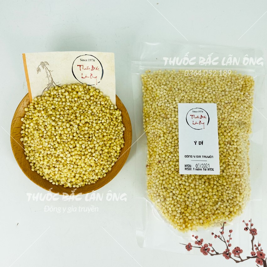 Ý dĩ nếp 500g (Y dĩ hạt bobo Loại 1 hạt thơm sạch đẹp)