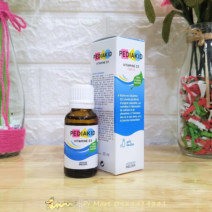 Pediakid vitamins D3 1000ui