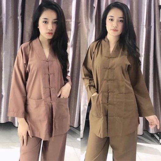 Đồ Lam Đi Chùa la hán nam nữ