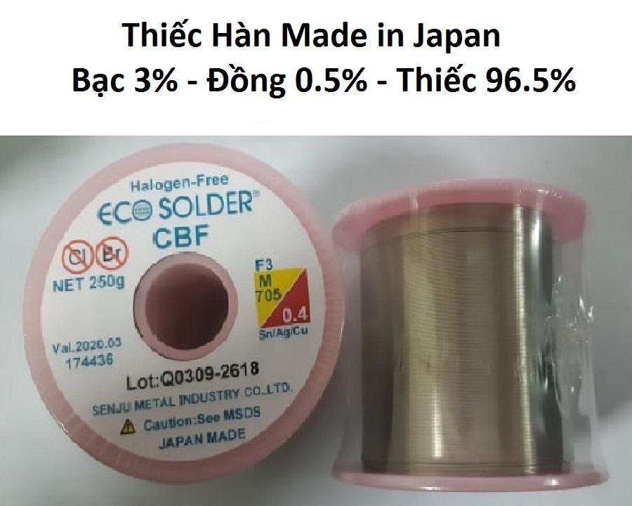 Cuộn Thiếc Hàn Không Chì Cao Cấp Japan 250g