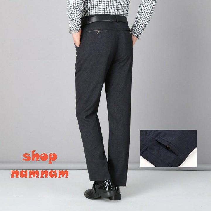 Quần âu nam trung niên vải cao cấp