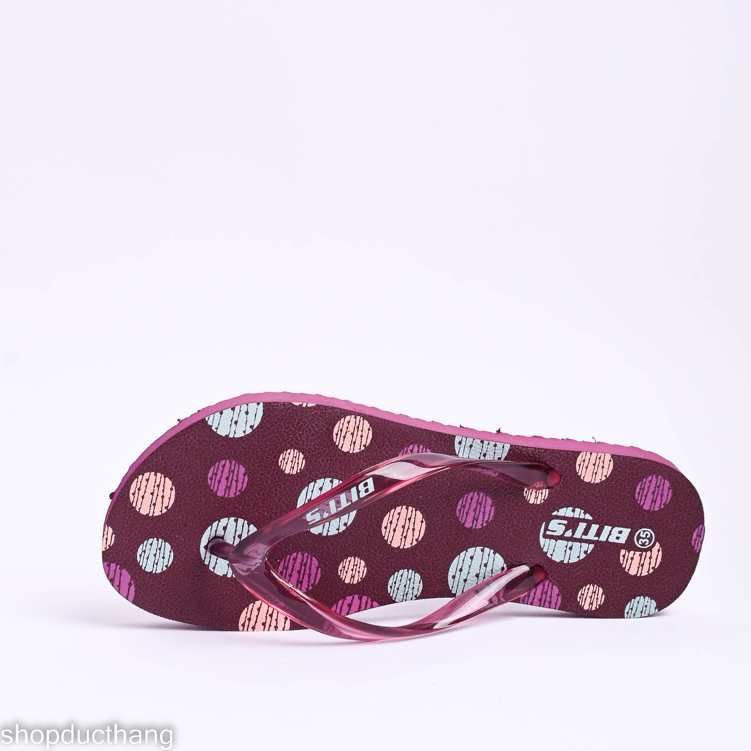 Dép quai kẹp xốp Bitis nữ đế 1cm