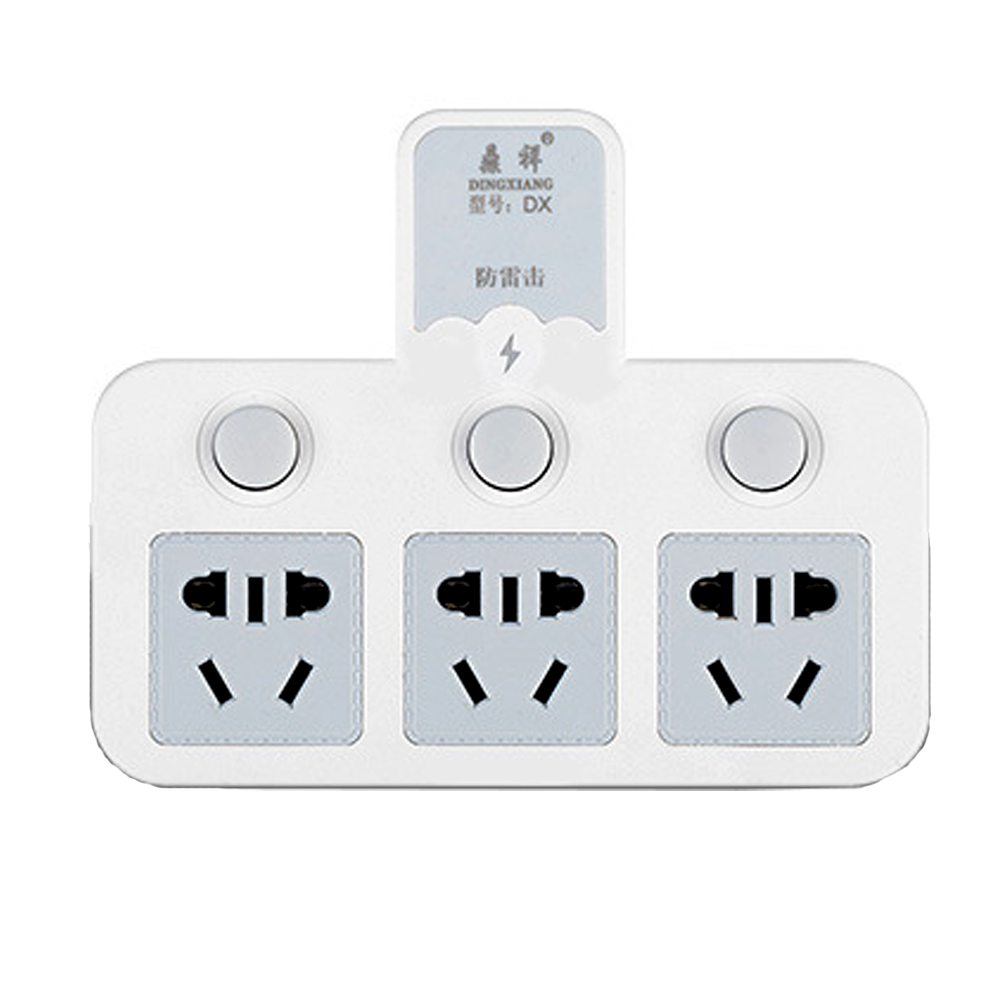 Smart power outlet - 2-pin power plug - Induction nightlight power socket - Multi-function usb power outlet - Heat-resistant electrical outlet with separate switch