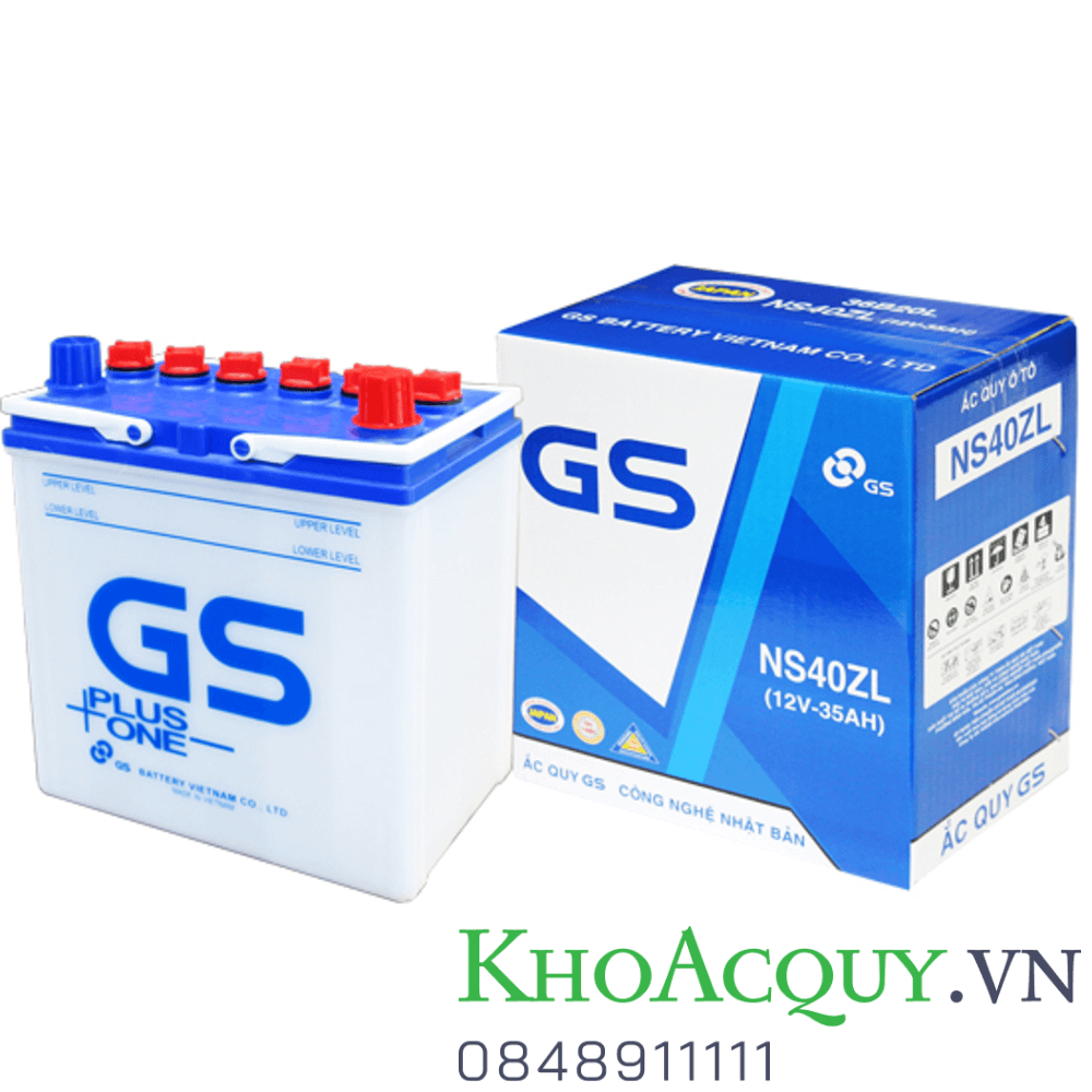 Ắc quy GS NS40ZL 12V 35AH