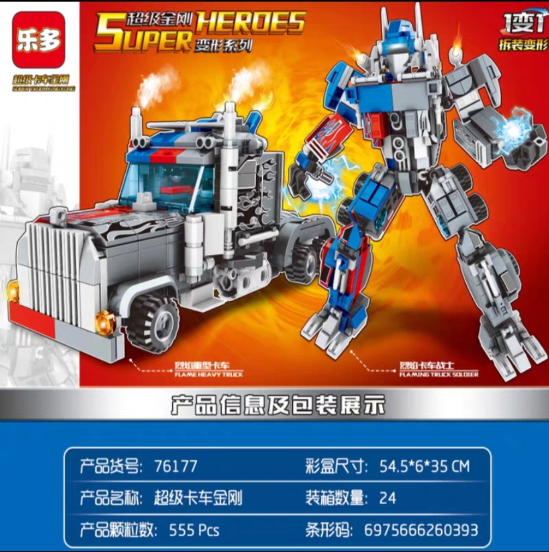 Đồ Chơi Lắp Ráp Kiểu Lego Mô Hình Robot Transformers Đại Chiến Optimus Prime