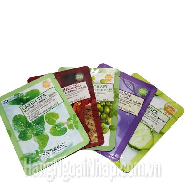 COMBO 10 MIẾNG MẶT NẠ TRÁI CÂY 3D HÀN QUỐC CUNG CẤP ẨM CHO DA MỊN MÀNG TRẮNG SÁNG