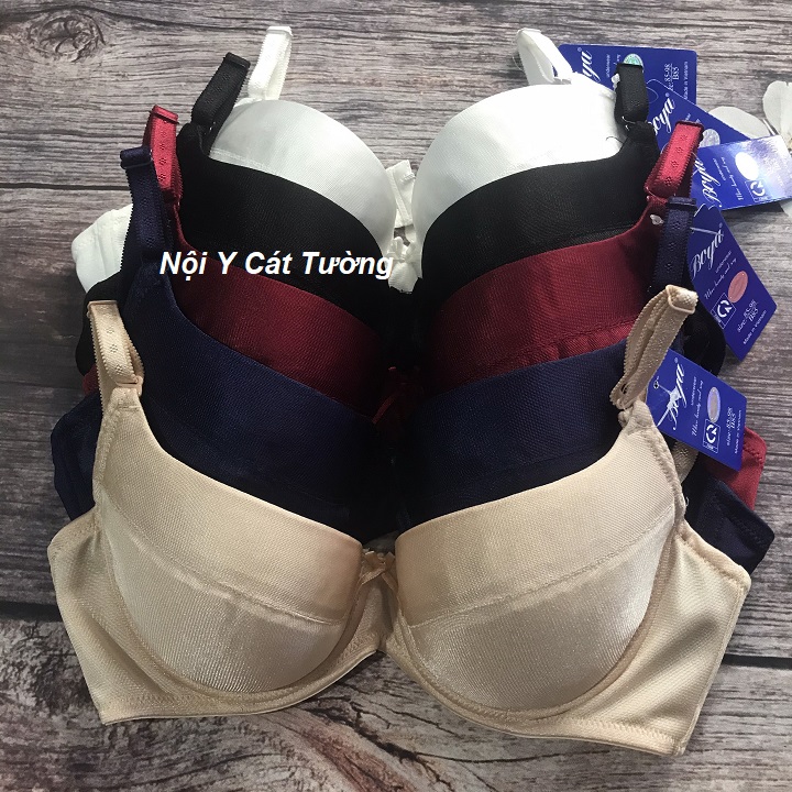 Áo ngực trơn,có gọng, không mút boya