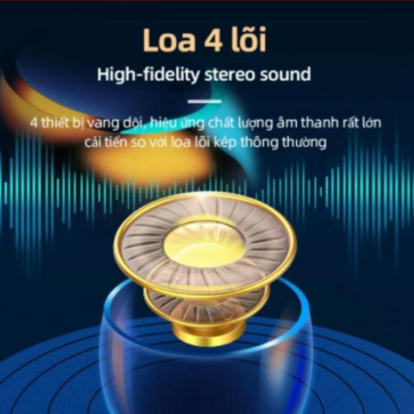Tai nghe bluetooth F9 pro micro gắn trong, tai nghe không dây trả lời cuộc gọi, tai nghe bluetooth không dây điều khiển âm lượng, tai nghe nhét tai không dây kiêm sạc dự phòng – Elamo Store