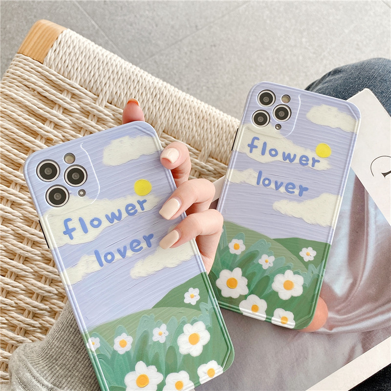 [HCM]Ốp iPhone Flower Lover iPhone 7/8/7Plus/8Plus/X/Xs Max/11/11 Pro/11 Pro Max - ốp iphone
