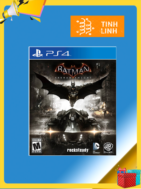 Đĩa Game PS4 Batman: Arkham Knight