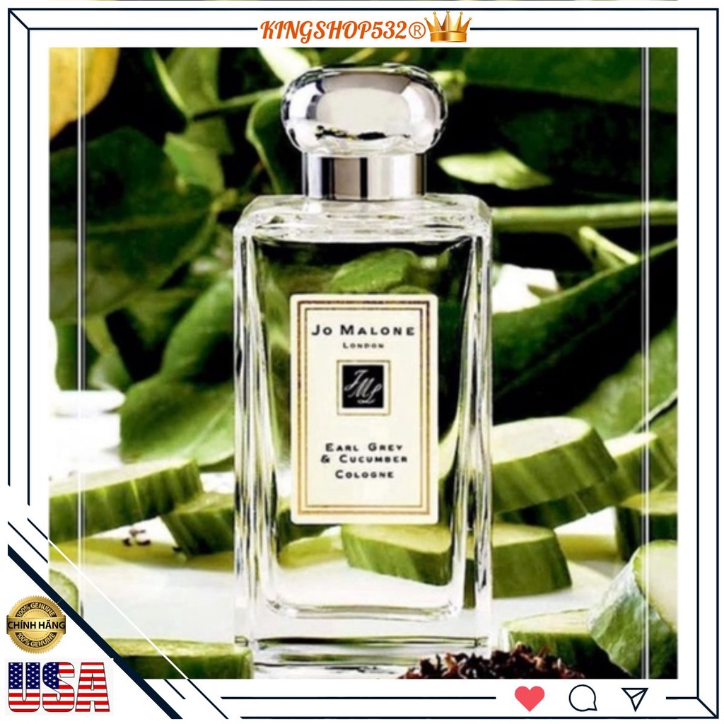Nước Hoa dùng thử Jo Malone Earl Grey & Cucumber 10ml _king_