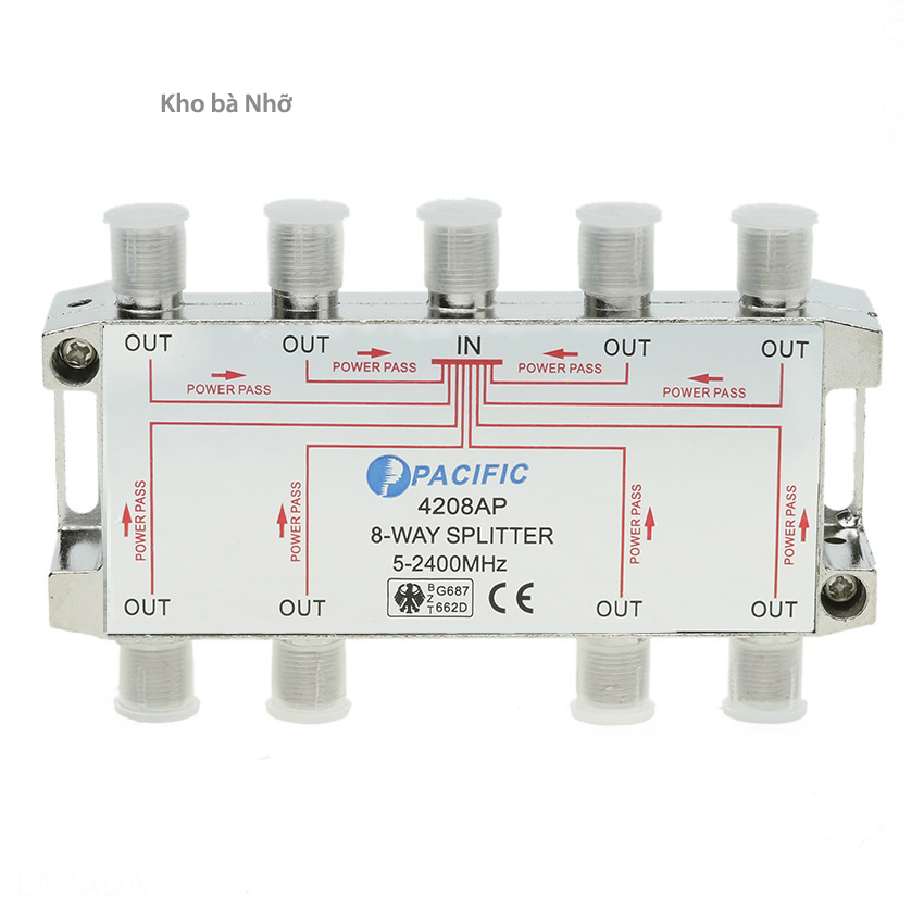 (1-8). Chia Pacific 4208AP (5-2400mhz) hàng chính hãng 2020