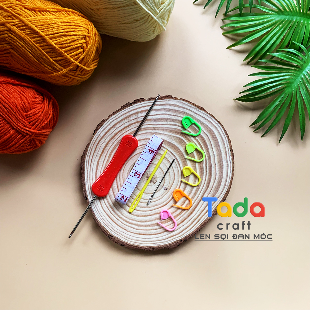 Combo kim móc, kim khâu, ghim định vị (không bao gồm len)