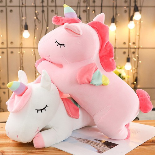 GẤU BÔNG NGỰA KỲ LÂN VẢI THUN 4 CHIỀU CAO CẤP