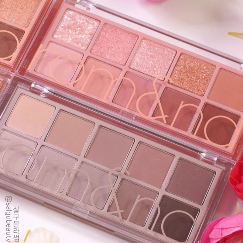 Bảng Phấn Mắt 10 Màu Siêu Lấp Lánh Romand Better Than Eye Palette